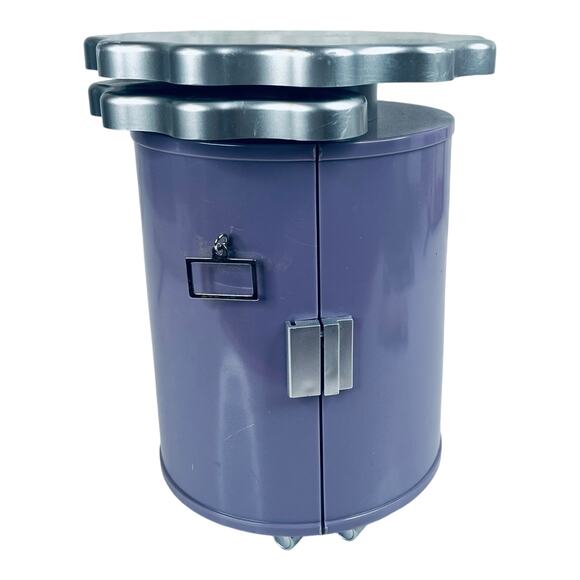 VTG American Girl HAIR STYLE CENTER I Caddy Purple Hair Accessories Curlers Rods - Picture 3 of 9